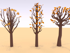 trees pack - 02 Modelo 3D