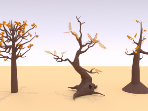 trees pack - 02 Modelo 3D