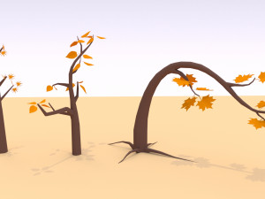 trees pack - 02 Modelo 3D