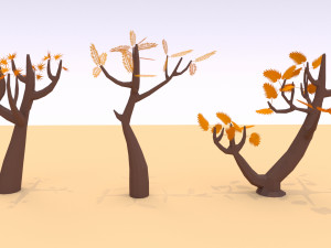 trees pack - 02 Modelo 3D