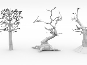 trees pack - 02 Modelo 3D