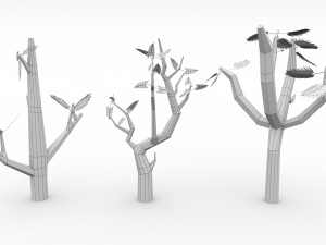 trees pack - 02 Modelo 3D