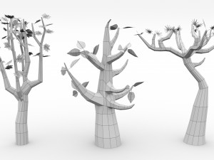 trees pack - 02 Modelo 3D