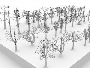 trees pack - 02 Modelo 3D