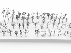 trees pack - 02 Modelo 3D