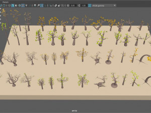 trees pack - 02 Modelo 3D