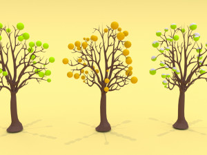 trees pack - 03 Model 3D