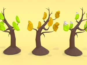 trees pack - 03 Model 3D