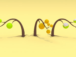 trees pack - 03 Model 3D