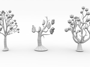 trees pack - 03 Model 3D