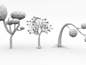 trees pack - 03 Model 3D