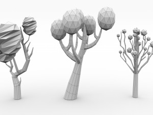 trees pack - 03 Model 3D