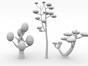 trees pack - 03 Model 3D