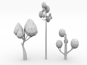 trees pack - 03 Model 3D