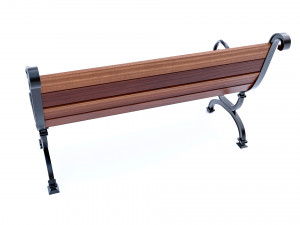 bench Model 3D