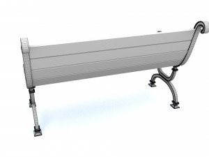 bench Model 3D