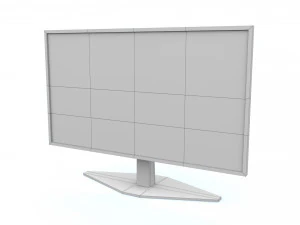gaming monitor - pbr 3D Model