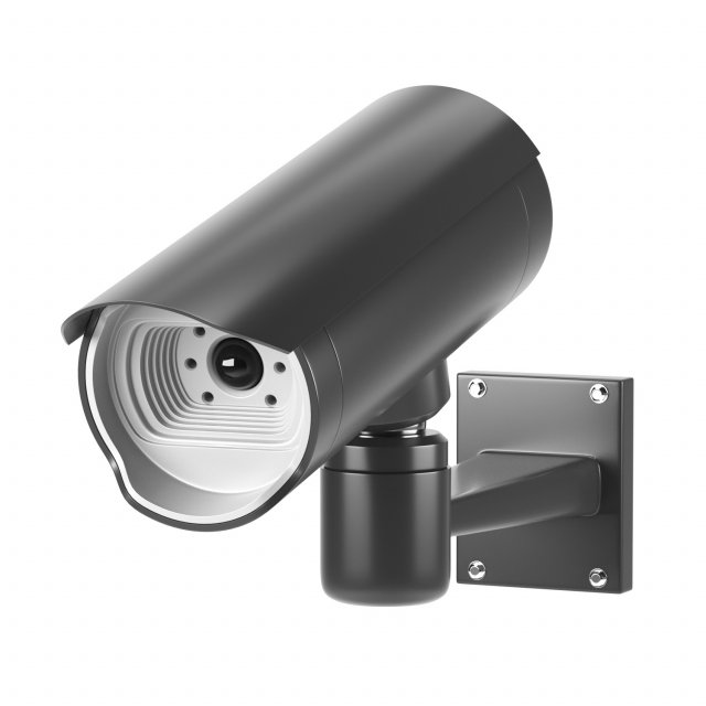 security camera 3D Модель .c4d .max .obj .3ds .fbx .stl .blend 