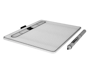 Grafiktablett 3D Modell