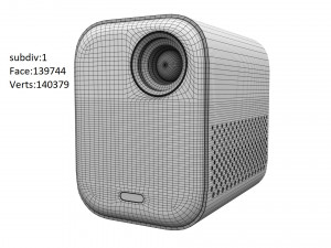xiaomi mi projector 3Dモデル