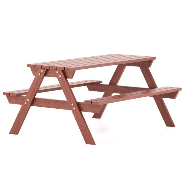 park table 03 -pbr 3D Модель .c4d .max .obj .3ds .fbx .stl .blend 