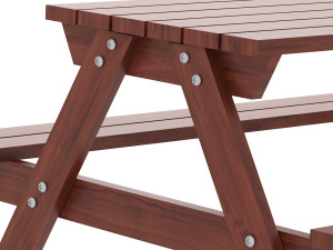 park table 03 -pbr 3D Модель