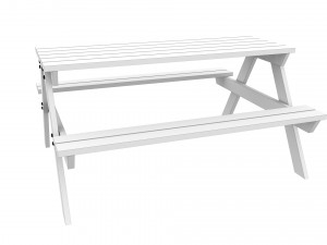park table 01 3D Model