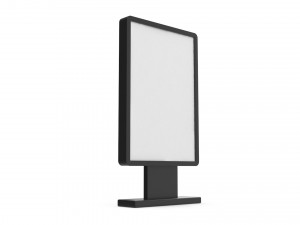 Advertising stand display Billboard 01 3D मॉडल