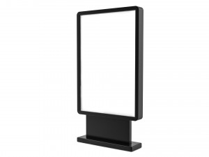 Advertising stand display Billboard 02 3D Model