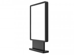 Advertising stand display Billboard 02 3D Model