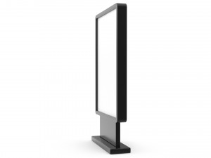 Advertising stand display Billboard 02 3D Model