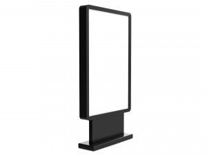 Advertising stand display Billboard 02 3D Model