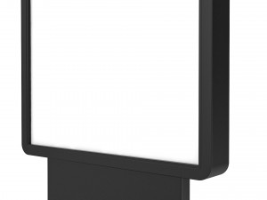 Advertising stand display Billboard 02 3D Model