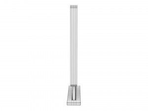 Advertising stand display Billboard 02 3D Model