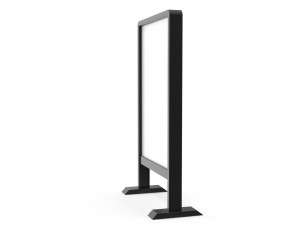 Advertising stand display Billboard 03 Modelo 3D