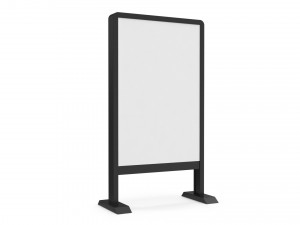 Advertising stand display Billboard 03 Modelo 3D