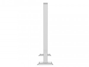Advertising stand display Billboard 03 Modelo 3D