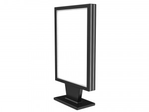 Advertising stand display Billboard 04 3D 模型
