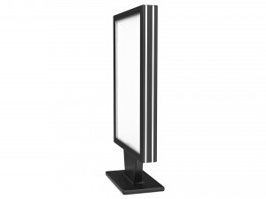 Advertising stand display Billboard 04 3D 模型