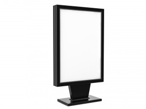 Advertising stand display Billboard 04 3D 模型