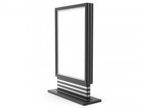 Advertising stand display Billboard 05 Modelo 3D