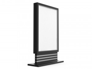 Advertising stand display Billboard 05 Modelo 3D