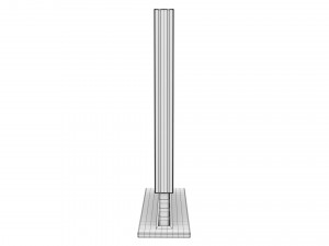 Advertising stand display Billboard 05 Modelo 3D