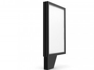 Advertising stand display Billboard 06 Model 3D