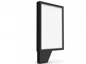 Advertising stand display Billboard 06 Model 3D