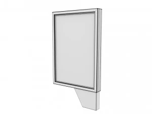 Advertising stand display Billboard 06 3D Model