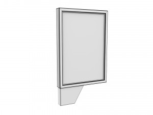 Advertising stand display Billboard 06 Model 3D