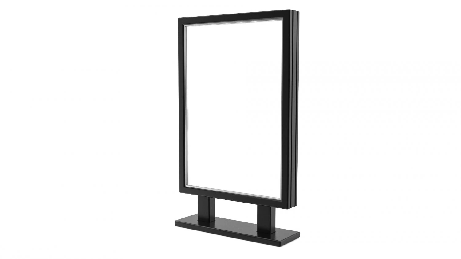 Advertising stand display Billboard 07 3D Model .c4d .max .obj .3ds .fbx .stl .blend