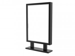 Advertising stand display Billboard 07 3D Model