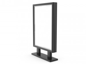 Advertising stand display Billboard 07 3D Модель